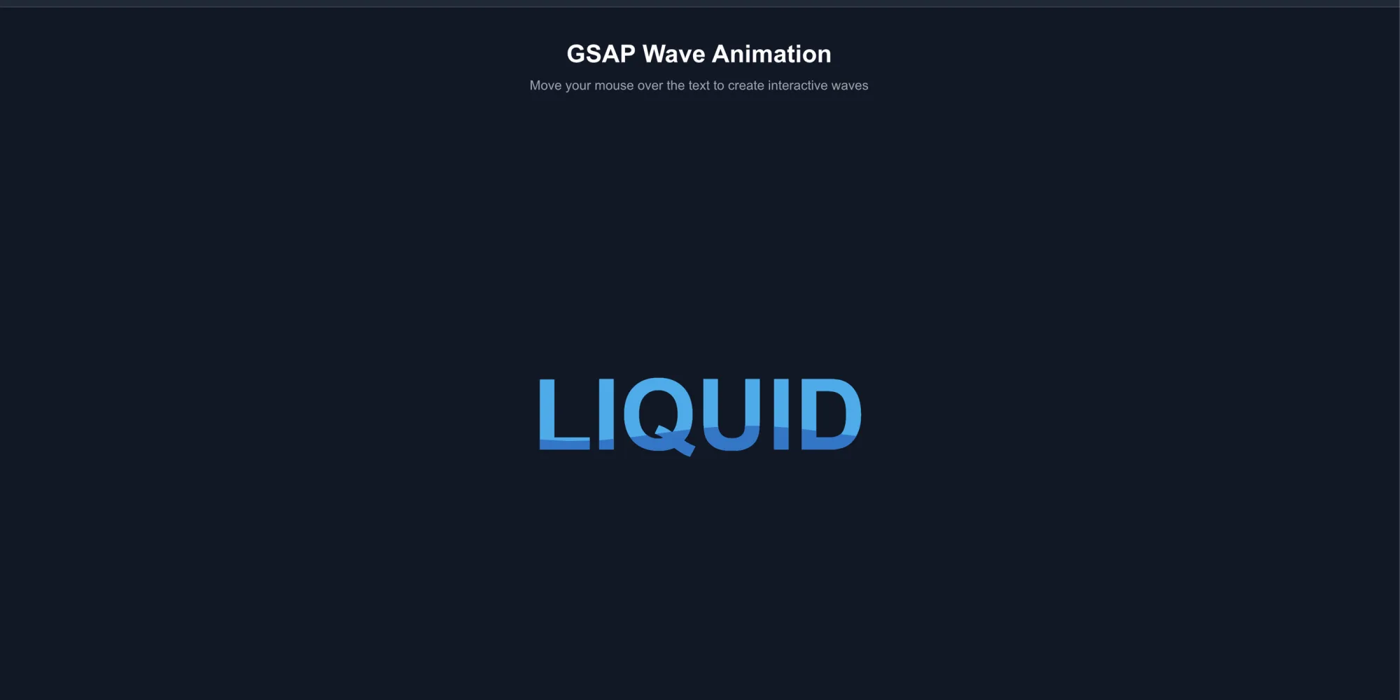 Liquidity screenshot