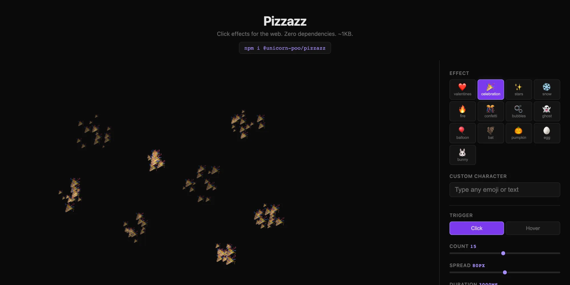 Pizzazz screenshot