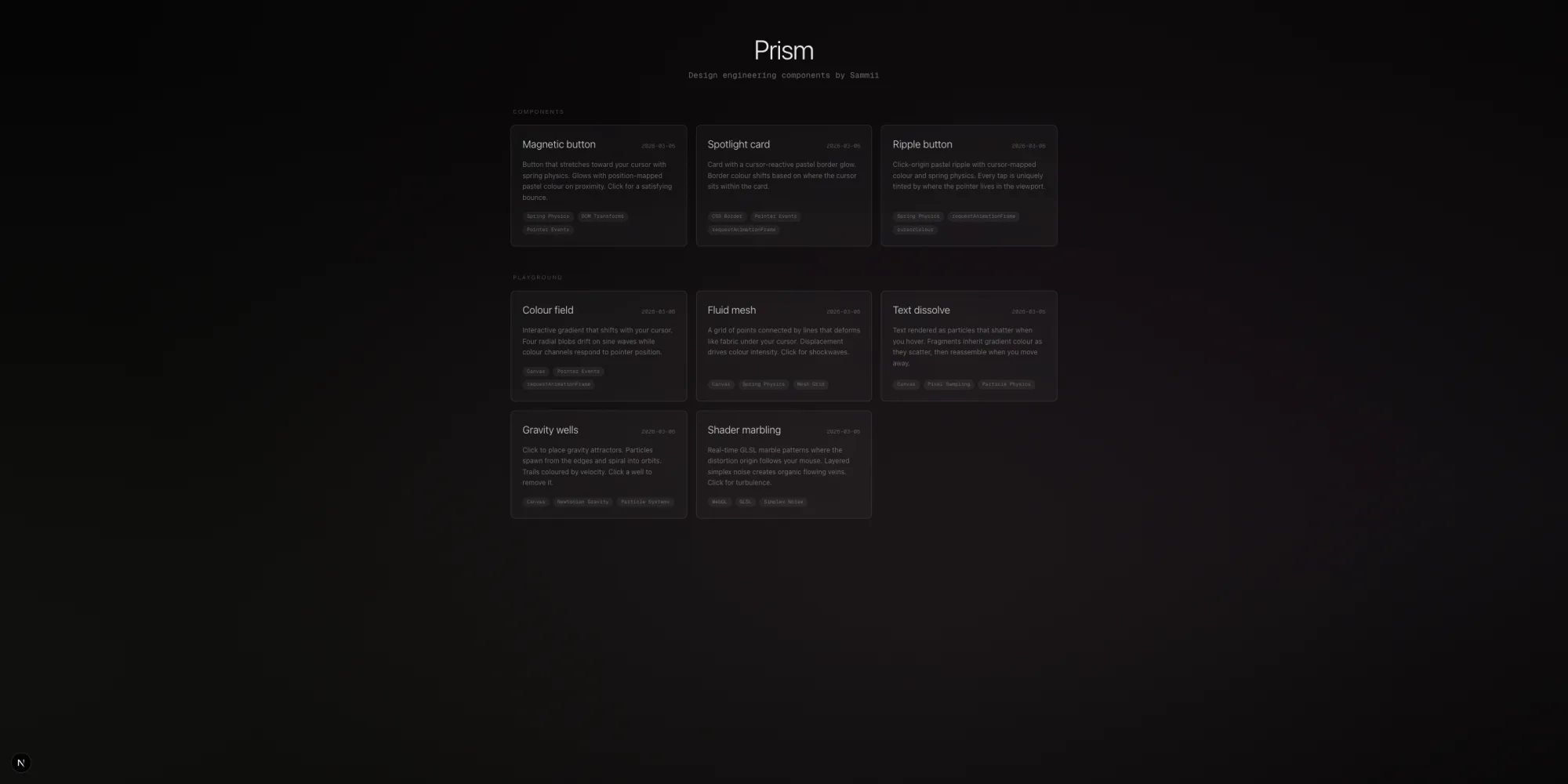Prism screenshot